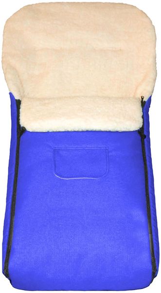 Baby-Joy Fußsack Fußsack KAI XL 105cm Lammwolle Winterfußsack Thermo Babyfußsack 6 Mon, Wetterfest, Thermo-warm und Ultraweich