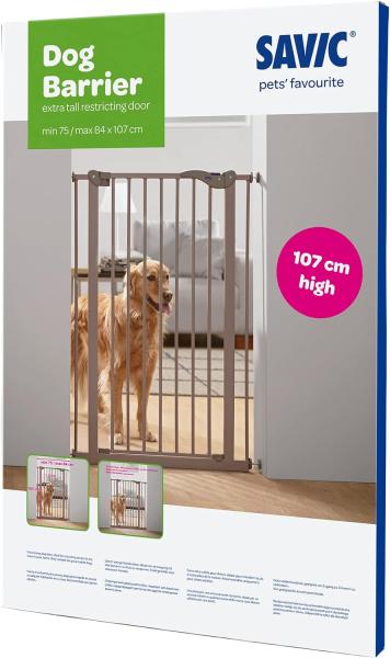 Savic Dogdoor with lattice 107 CM Grey Bild 5