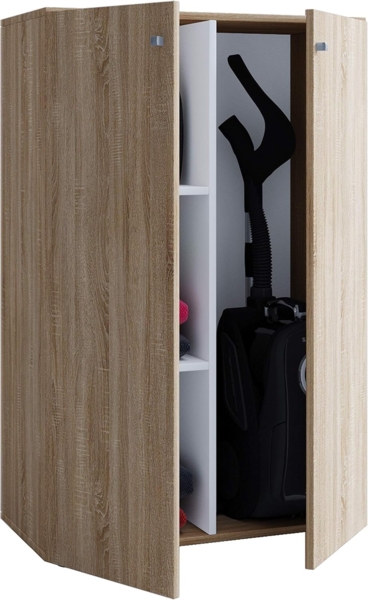 VCM Mehrzweckschränke Lona 913939 Sonoma-Eiche (Sägerau) B. 70 x H. 111 x T. 38 cm