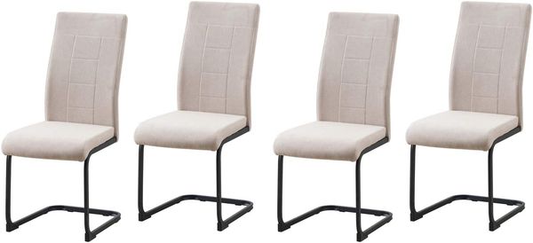 HTI-Living 4er-Set Creme Esszimmerstuhl LennyP