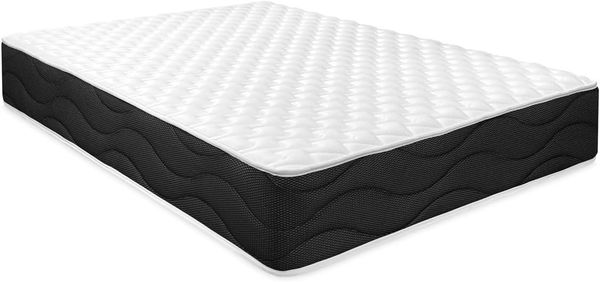 Homey Viskoelastische Matratze Sleep Pro wendbar (Winter-Sommer), Härtegrad mittel bis hoch, Dicke 25 cm, milbendicht, antibakteriell und hypoallergen, 105x190 cm