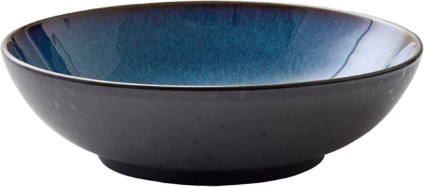 Bitz Salatschüssel 24 cm schwarz/dunkelblau