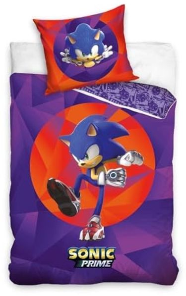 Sonic Bettwäsche Kinderbettwäsche SONIC236022 135x200 cm + 80x80 cm