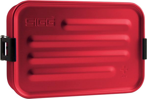 SIGG Plus S Brotdose Erwachsener Rot Aluminium Einfarbig Rechteckig