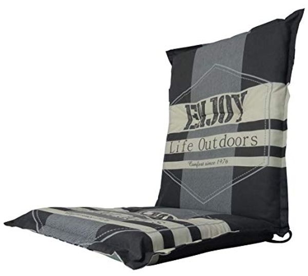 Madison F331 Niederlehner Gartenstuhl Auflagen Kissen 105x50x8cm grau