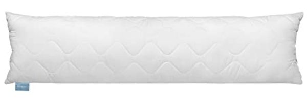 XDREAM Seitenschläferkissen Pure, Stillkissen, Schwangerschaftskissen, Lagerungskissen, 1-tlg, wirkt stützend und entlastend, gemütlicher Mikrofaserbezug