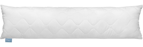 XDREAM Seitenschläferkissen Pure, Stillkissen, Schwangerschaftskissen, Lagerungskissen, 1-tlg, wirkt stützend und entlastend, gemütlicher Mikrofaserbezug