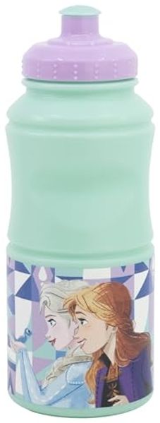 Ergonomische Sportflasche für Kinder 380 ml die Eiskönigin Motiv
