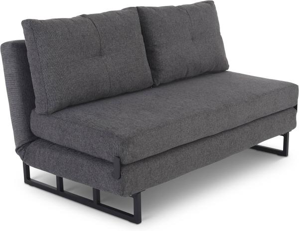 Raburg Schlafsofa 2-Sitzer, klappbare Gästebett-Funktion, Mikrofaser, Zara, bequeme Liegefläche: 150 cm breit x 192 cm tief