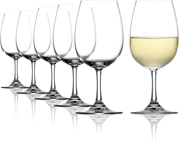 Stölzle Lausitz WEINLAND Weißweinkelch kurz 350 ml 6er Set - A