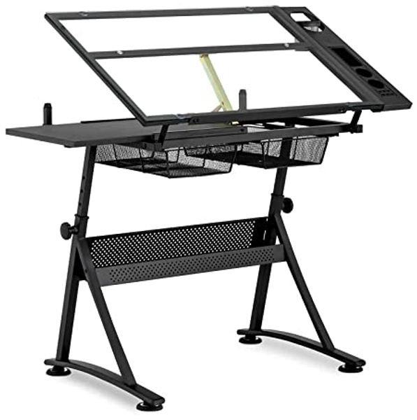 Fromm&Starck Schreibtisch Zeichentisch Architektentisch Arbeitstisch neigbar 120 x 60 x 90 cm