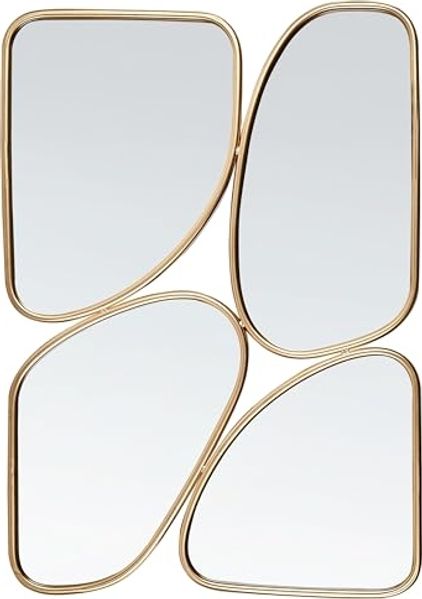 Wandspiegel DIANCEY 70 cm 100 cm Metall Gold