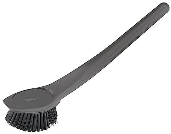 Tefal K18510 Reinigungsbürste | weiches, kratzfestes Design | für eine leichte und gründliche Reinigung Aller Arten von Grillrosten | Grillzubehör | Grau