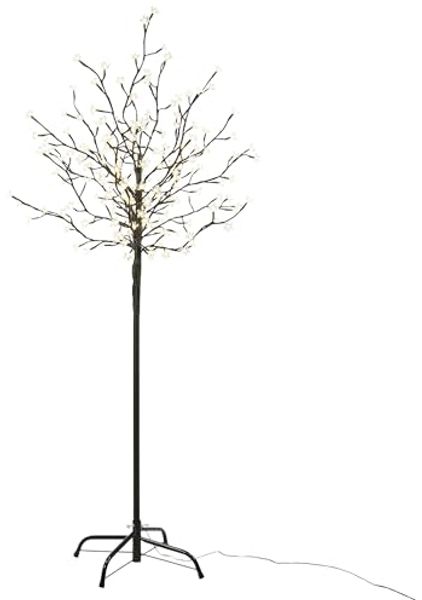 Nipach LED-Lichterkette BA11639 LED Lichterbaum 200 Blüten 150cm