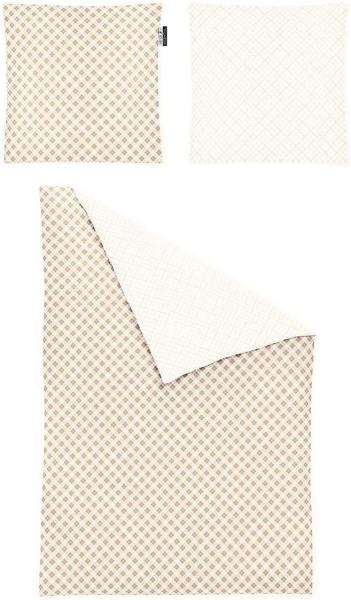 Irisette Mako-Satin Kissenbezug Bea 8254 natur 40x80 cm