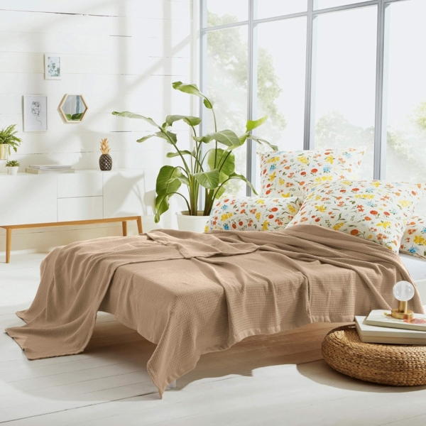 Wohndecke Sommer-Decke "Siena", Erwin Müller, Baumwolle Uni Bild 5