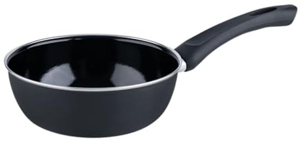 Riess Schwarzemaille Gourmetpfanne Emaille