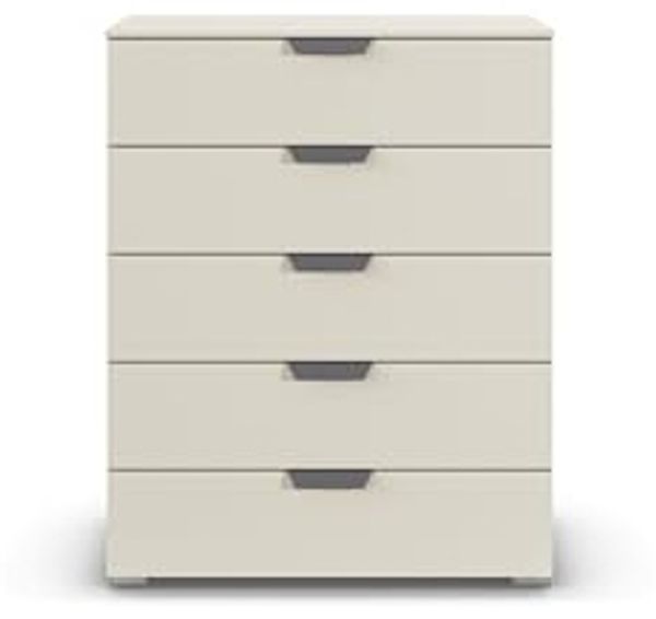 rauch Aditio Box, Kommode, 5 Schubladen, mit Softclose-Funktion, Farbe Beige, BxHxT 80x100x43cm Bild 6