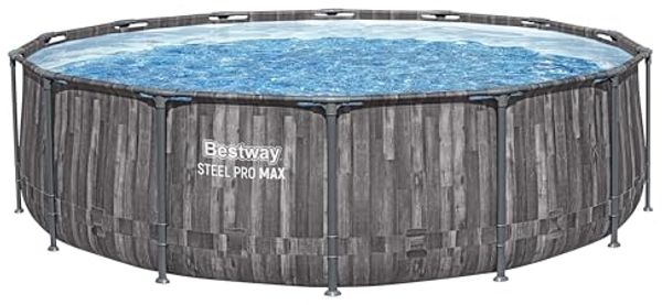 Bestway Framepool Steel Pro MAX™ (Packung, ohne Zubehör), Ø 427 x 107 cm
