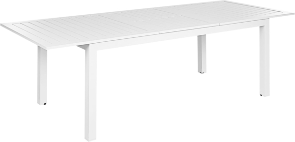 Gartentisch Kunststoff Weiß SKALOMA