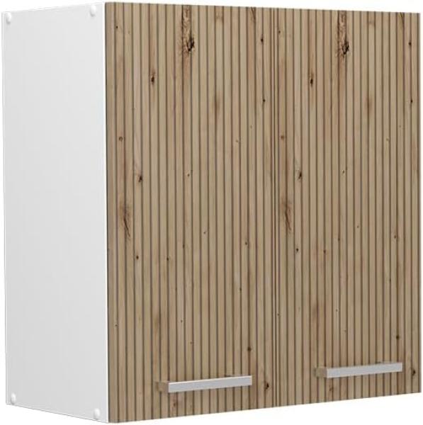 Vicco Hängeschrank R-Line, Artisan-Eiche/Weiß, 60 cm