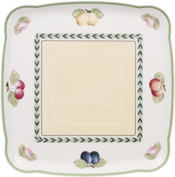 Villeroy & Boch French Garden Charm & Breakfast Platte quadratisch