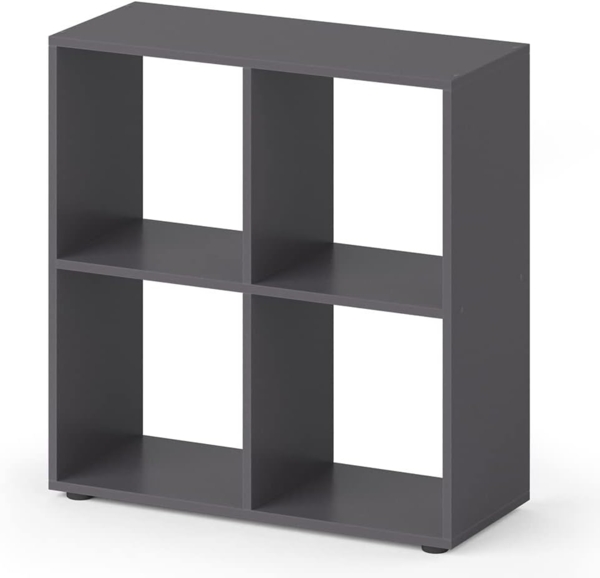 Raumteiler Tetra Grau 72.6 x 72 cm Vicco