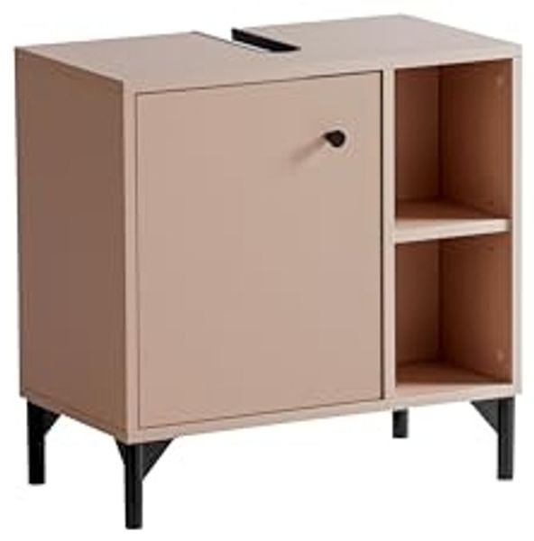 Schildmeyer Waschbeckenunterschrank Smash, Holzwerkstoff, Apricot, 60,02 x 33,05 x 60,3 cm (B/T/H)