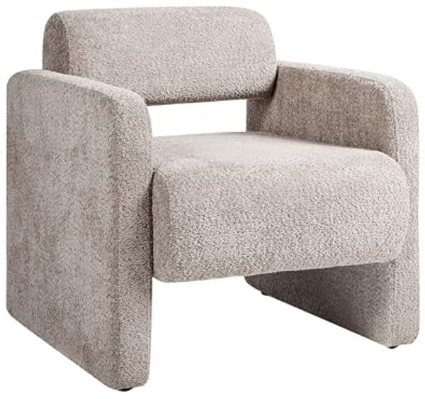 Sessel HALLSBERG Bouclé Taupe