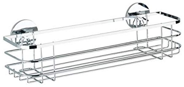 WENKO Badregal Turbo-Loc®, Badregal, befestigen ohne Bohren, Turbo-Loc®, rostfreier Edelstahl