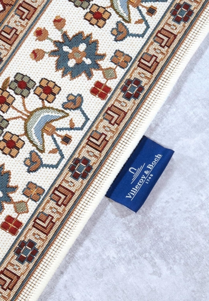 Villeroy & Boch Outdoorteppich Domenique, rechteckig, Höhe: 3 mm, Outdoor, Flachgewebe, wetterfest, Balkon, Garten, Klassisch, Terrasse Bild 8