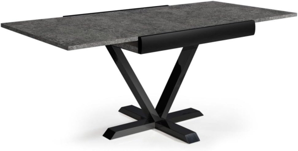 Menzzo Newick Tisch Beton Effekt Bild 3