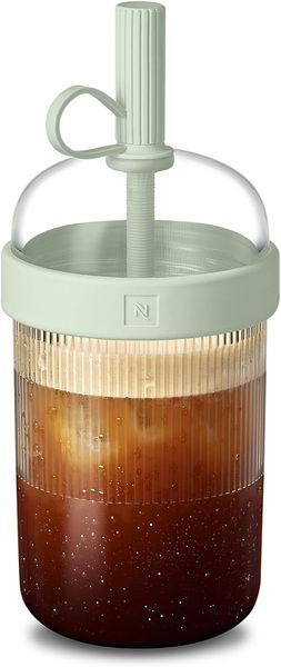 NESPRESSO Besteck-Set Nespresso Travel Tumbler Aquamarine (540 ml)
