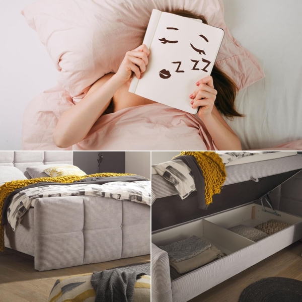 Boxbett Tijuana mit Bettkasten Breitcord Bild 7