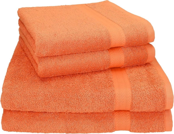 Betz Handtuch Set 4-tlg. PREMIUM 2 Handtücher und 2 Duschtücher, 100% Baumwolle (4-St)