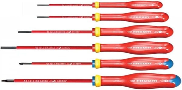 Facom Schraubendreher-Set 6-tlg. 1000V