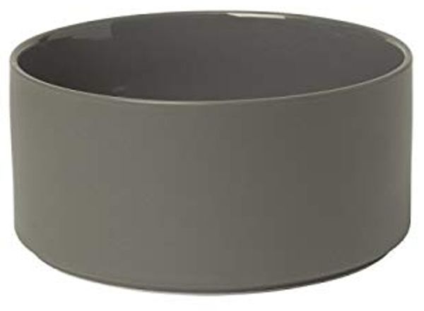 Blomus Pilar Schale, Schälchen, Schüssel, Geschirr, Keramik, Pewter, 20 cm, 63966