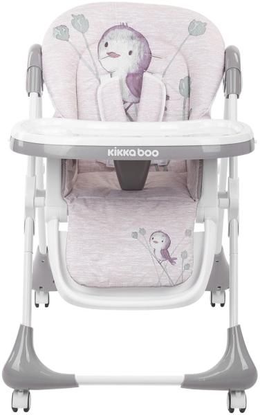 Kikkaboo Hochstuhl Sweet, Rückenlehne verstellbar, Becherfassung Tisch abnehmbar beige Bild 3