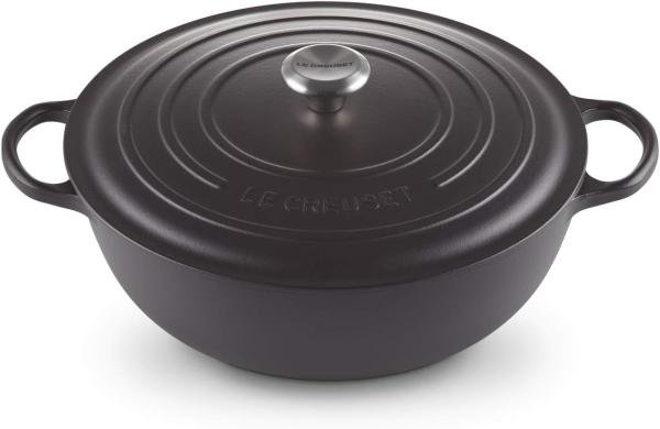 Le Creuset La Marmite Signature 26 cm Schwarz - 25 bis 28 cm - Schwarz