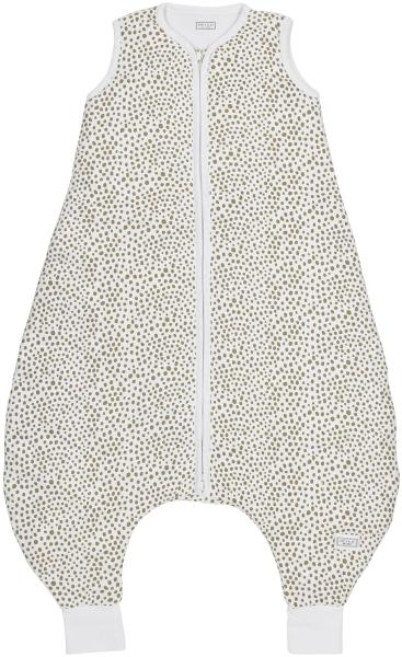 Meyco Baby Baby winter Schlafoverall Jumper - Cheetah Taupe - 80cm - Einzelpackung