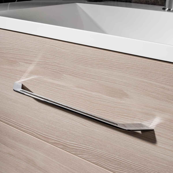 Fackelmann B.CLEVER Badmöbel Set 4-teilig, 60 cm, Braun hell Bild 5