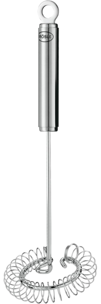 Rösle Spiralbesen, hochwertiger Saucenbesen für alle Bereiche des Topfbodens, Edelstahl 18/10, spülmaschinengeeignet, 27 cm