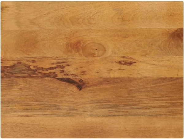 vidaXL Tischplatte 90x50x3,8 cm Rechteckig Massivholz Mango 371655
