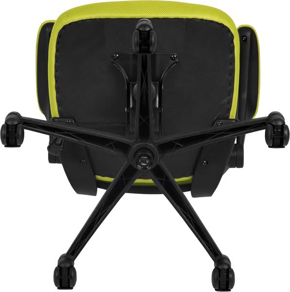 Flash Furniture Bürostuhl, Metall Kunststoff Holzwerkstoff Schaumstoff Netzgewebe Technisches Holz, Grünes Netz, 64. 77x62. 23x104. 78 cm Bild 12