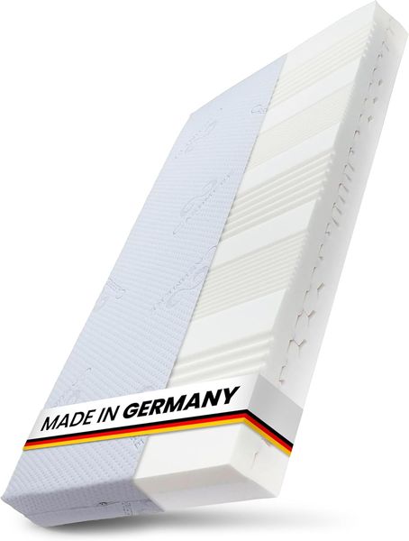 7 Zonen Visco-Verbundmatratze Visco Gold 90x190 H2-H3