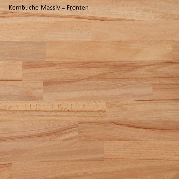 Sideboard / Anrichte, in kernbuche teil-massiv, geölt Bild 2