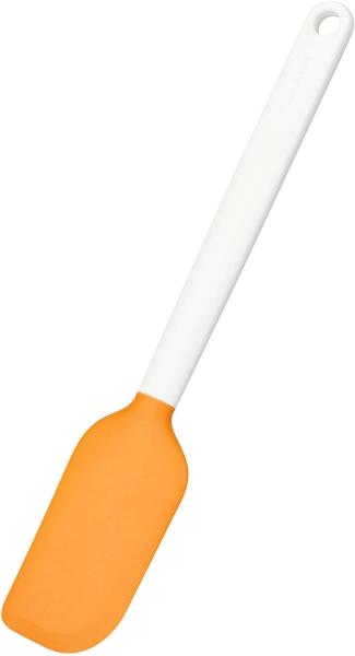 Fiskars Functional Form Teigschaber, Teig Schaber, Küchenschaber, Küchenhelfer, Silikon, 28 cm, 1023615
