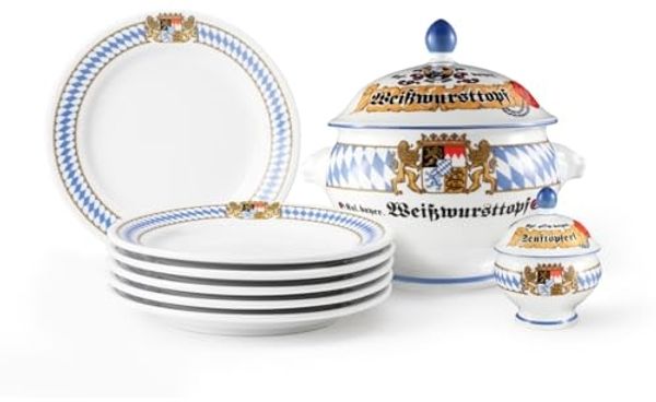 Seltmann Weiden Compact Bayern Weißwurst-Set für 6 Personen