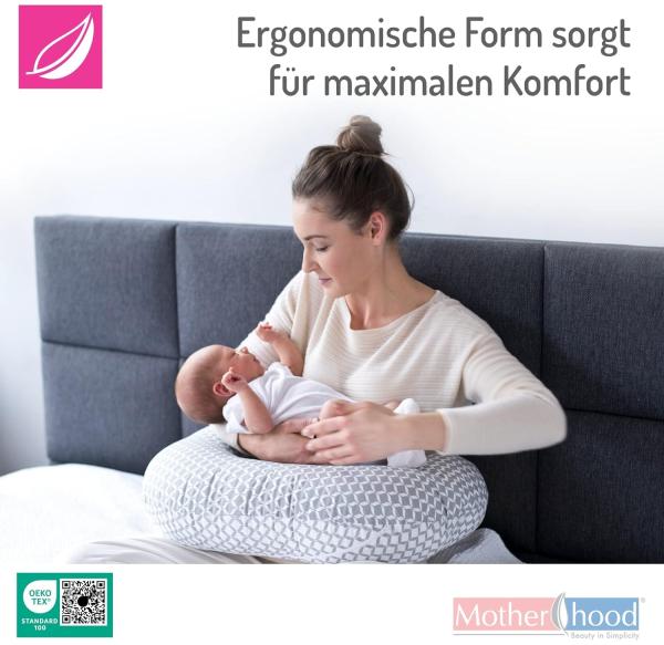 Motherhood 'Schiffe' Stillkissen inkl. abnehmbarem Bezug blau Bild 2