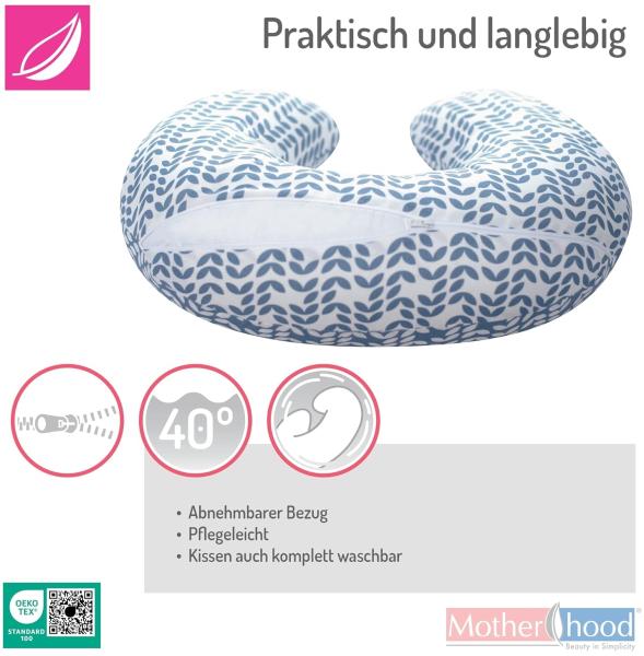 Motherhood 'Schiffe' Stillkissen inkl. abnehmbarem Bezug blau Bild 5